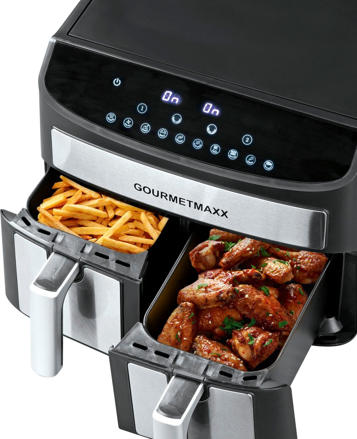 Teplovzdušná fritéza GOURMETmaxx DFE-11339 DUAL 3